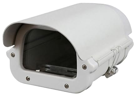 BaotyJie Boîtier de caméra de vidéosurveillance de sécurité, boîtier de Protection de caméra, Coque étanche à la Pluie pour intérieur et extérieur, Alliage, 8 inch