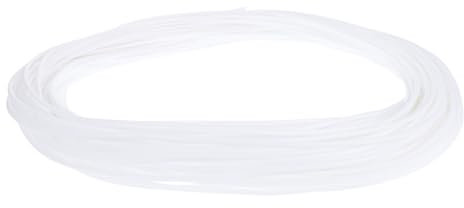 STOBOK Pe Rattan Webmaterial 4,5mm Weiß Rund Selbstgemacht Möbel Reparaturset Stuhl Tisch Korb Flechten Basteln Kreativ