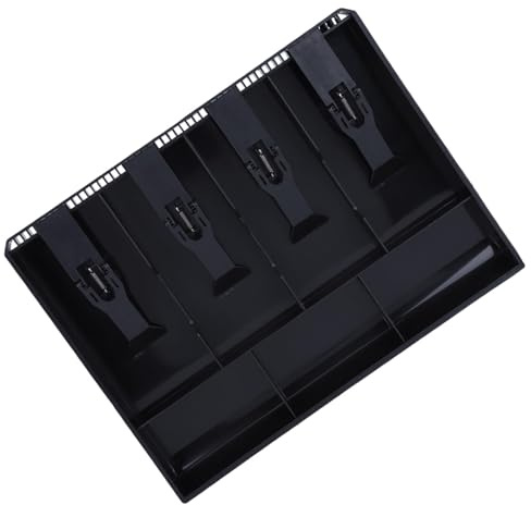 Cash Register Drawer Insert Tray, Portable Cash Money Tray Money Organizer Storage Box Currency Till Replacement for Shop