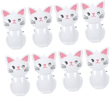 ROMISBABA Lot De 8 Pinces à Sachets De Chat, Clips De Fermeture Réutilisables Pour Emballages Alimentaires Et Accessoires De Rangement, Légers Et Faciles à Utiliser