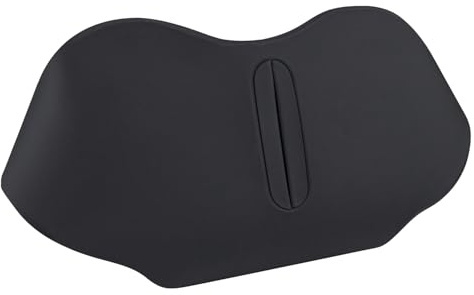 SOULWIT Portable Smart Case for AirPods Max, Protective Magnetic PU Leather Cover with Low Power Mode Support - Space Gray