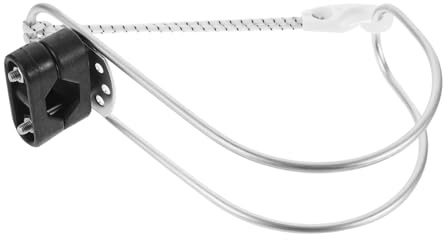 MUELODSIC Stainless Steel Boat Lifebuoy Bracket for Horseshoe Lifebuoy Secure Mounting Yacht Swimming Ring Holder Easy Installation Safety Equipment