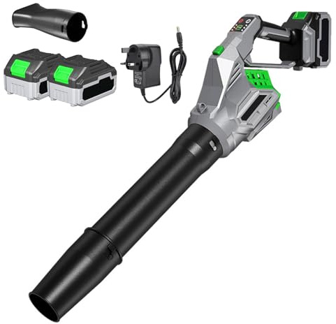 Soffiatore Per Foglie Senza Fili Con 2 Batterie Potenza 220 V Elettrico Per Neve Foglie Polvere Cortile Pulizia Industriale Macchina Per La Neve Senza Fili
