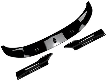 Frontspoiler-Splitter for BMW 5er F10 F11 M Sport 2011–2017, Stoßstangenlippenschutz-Diffusor-Set, A/Schwarz
