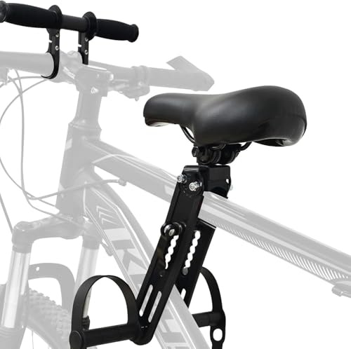 Fuutilake Kids Bike Seat & Armrest for Mountain Bikes,Kids Bike Seat,Bicycle Seat Toddler,Mountain Bikes Accessories Front Mounted Child Bike Seat for Children 2-5 Years