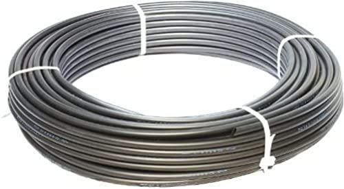 Premium Black LDPE Automatic Water Pipe 13mm / 16mm - Garden Irrigation Hose | 1m PVC Hosepipes for Garden Watering - Made in EU 4 Bar | Heavy Duty Water Hose