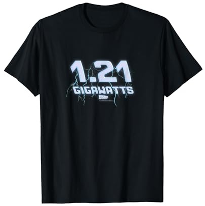 Back to The Future 1.21 Gigawatts T-Shirt
