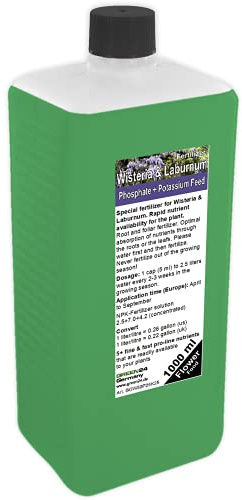 GREEN24 Engrais pour glycine engrais pour cytise engrais liquide HIGHTECH 1000 ml.