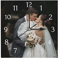 Reloj de Pared Personalizado, Reloj Personalizado con Texto con Foto, Reloj Personalizado Familia Madre Padre Cumpleaños Boda Día de San Valentín Navidad Cumpleaños Regalo de Boda