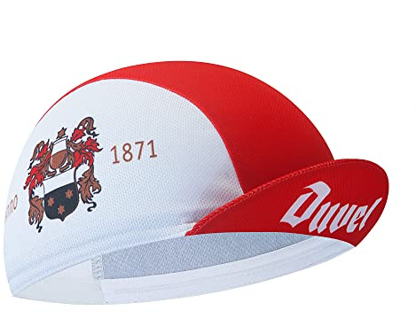 BikingBros Duuel Beer Cycling Cap - Retro Cycling Hat-Under Helmet - Cycling Helmet Liner Breathable&Sweat Uptake