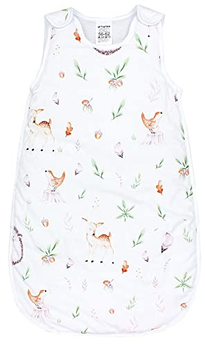 TupTam Baby Schlafsack 2,5 TOG – Ärmellos, Seitenzip, OEKO-TEX