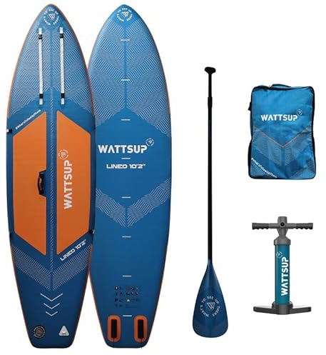 WATTSUP Lined 10'2 SUP aufblasbar Stand Up Paddle Board 310cm