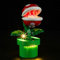 YEABRICKS Luce a LED per Lego Super Mario Piranha modello di blocchi di piante (71426, 6 anni - 12 anni)
