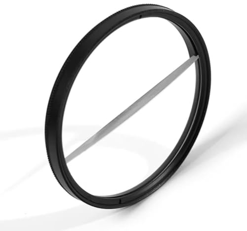 Kamera-Spezialeffektfilter, 77-mm-Vordergrundunschärfe-Halbmond-Glasprisma, FX-Split-Dioptrien-Filter for SLR-Kameras, Spezialkameras, virtuelle Requisiten for Film und Fernsehen