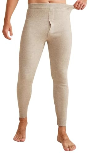 Herren Damen 100% Kaschmir Leggings Base Layer Hosen Thermo Unterwäsche