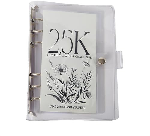 YiQinzcxg Geld sparen Herausforderung Album Budget Planer Sparen Herausforderung Buch Sparen Herausforderung Fotoalbum
