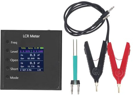 Mavaol Multimètre numérique reable, écran couleur, testeur de résistance d'inductance de condensateur, mesure de fréquence, portable, pour les professionnels et les amateurs de