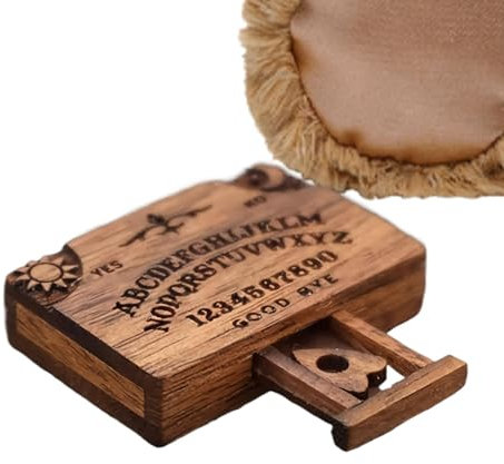 Ouija Board - Tabla de madera mística de ouija con planchette | Tablero de
