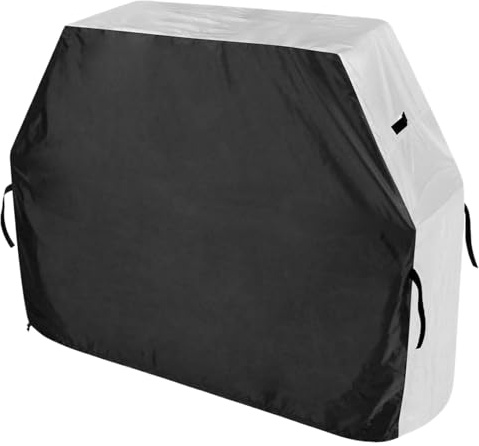 Fundas para barbacoa, cubierta de tela para parrilla, protector resistente para exteriores, protección contra la intemperie, resistente a la decoloración, accesorios de barbacoa, protector impermeable