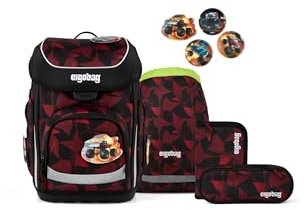 ergobag cubo set zaino scolastico ergonomico classico 5 pezzi prima elementare