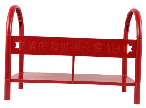 BELLIFFY Supporto Estintore in Plastica Robusta Base da Pavimento per Estintori Piccoli Montaggio Facile e Sicuro per Casa e Ufficio