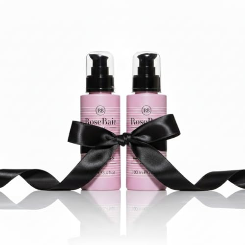 ROSEBAIE | Duo Sérum Réparateur Figue de Barbarie et Kératine | 1 acheté = 1 offert | Cheveux secs, abîmés | Soin Sublimateur Fourches et Longueurs | Brillance Miroir | 2 x 100ml