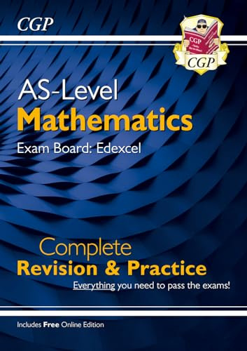 AS-Level Maths Edexcel Complete Revision & Practice (with Online Edition): for the 2026 and 2027 exams (CGP Edexcel A-Level Maths)
