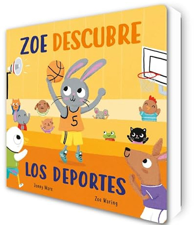 Zoe descubre los deportes (Abre y descubre. Libro de cartón con solapas) (Pequeñas manitas)