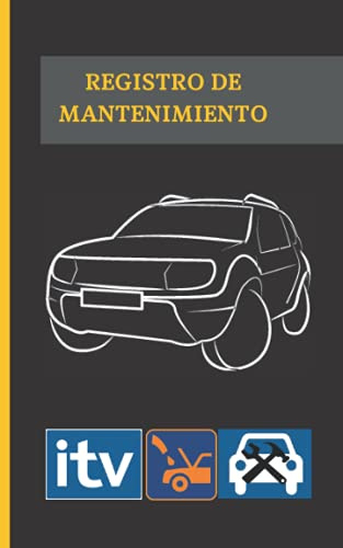 REGISTRO DE MANTENIMIENTO: LLEVA UN REGISTRO ORDENADO Y SIEMPRE A MANO DE TU VEHÍCULO: SEGURO, ITV Y CAMBIOS DE ACEITE. FORMATO BOLSILLO, GUÁRDALO CÓMODAMENTE EN LA GUANTERA O EN EL PARASOL.