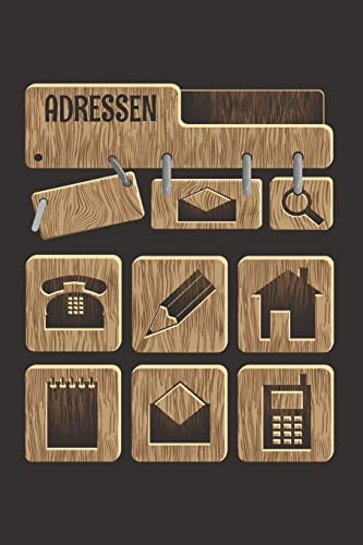 Adressen: Adressbuch und Telefonbuch mit Geburtstagskalender A5