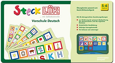 SteckLÜK: Vorschule Deutsch Alter 5 - 6 (grün)