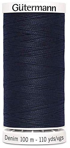 Gutermann Denim sytråd, marinblå, en storlek