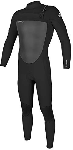 O'Neill Epic Chest Zip Fullsuit 5/4mm Herren Super Stretch Neopren Neoprenanzug Black