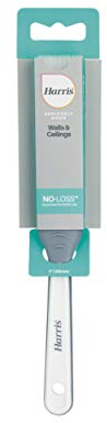 Harris 102011001 Seriously Good Walls & Ceilings NO-LOSS Cutting In Paint Brush, 1in