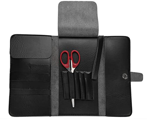 Friseurwerkzeug Tasche Haarscherentasche Multifunktionale Schere Kamm Aufbewahrungskoffer Tragbarer Verpackung für Friseure