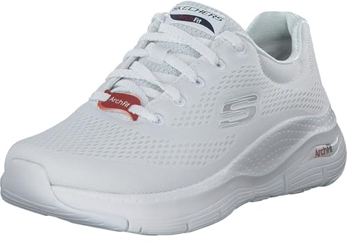Skechers Arch Fit Big Appeal, Women's Sneakers, Wnvr White Navy Red, 38 EU
