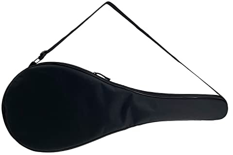 Gespann Racekt Cover für einen Tennisschläger Zwei Badmintonschläger Tennisschläger Cover Bag (Schwarz, S)