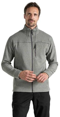 Craghoppers Mens Torney Ii Jacket Fleece Pullover Sweater, Lichen Green Marl, M UK