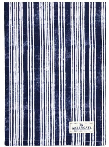 GreenGate Valetta Geschirrtuch Blue 70x50cm