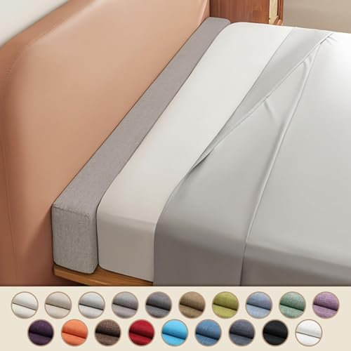 UWOBTN Matratzenfüllkissen für Bettbrücke, Bettlückenfüller, Kopfteil-Lückenfüller,zum Füllen der Lücke zwischen Matratze und Kopfteil/Wand/Bett, Doppelbett-Anschluss(#1,90x10x10cm/35x4x4in)