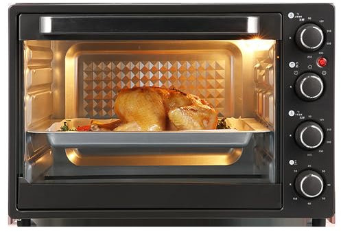 FfiMe Mini Forno Elettrico, Pentola Elettrica Multifunzione, Grande capacità 40 Litri, Controllo della Temperatura 90-230 ℃, Tre Metodi di Riscaldamento, Posizione di Cottura A Quattro Strati