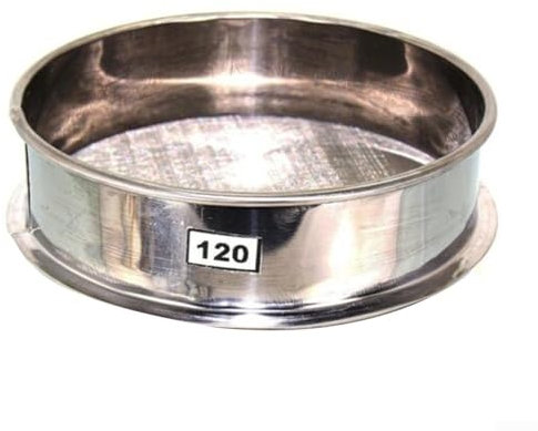 Zoegneer Setaccio in acciaio inox setaccio a maglia fine setaccio per medicina cinese farina riso sesamo perla campionamento uso 20 cm diametro (120 #)