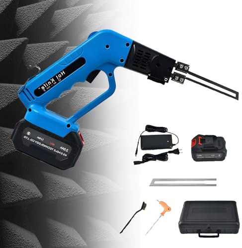 SHEUAO Foam Cutter Kit,Electric Hot Wire Foam Cutter,Hot Wire Foam Cutter Electric Styrofoam Cutting Tool,0-600℃ Cutter Kit With 1 Blades
