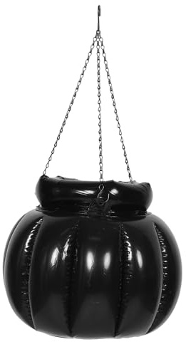 TOPPERFUN Inflatable Halloween Cauldron Cooler Unique Witch Pot Drink Bucket Ice Container for Parties Creative Decoration for Halloween Celebrations