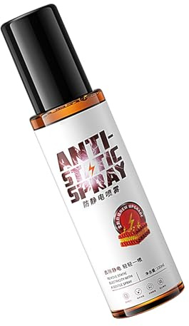 Antistatisk spray – 15 x 4 x 4 cm tigerstorlek omedelbar statisk borttagare | 100 ml klädeliminator | anti-klamskyddsspray för kläder och