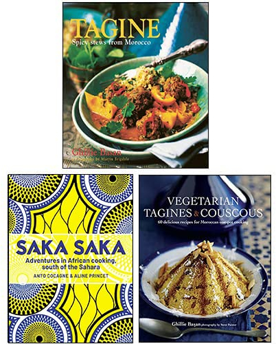 Saka Saka, Vegetarian Tagines & Cous Cous, Tagine: Spicy stews from Morocco 3 Books Collection Set