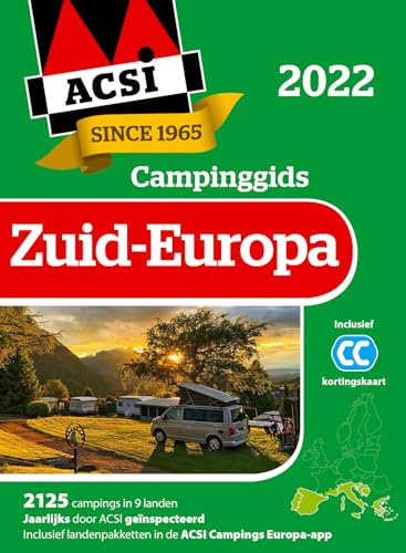 ACSI Campinggids Zuid-Europa 2022: 2125 campings in 9 landen