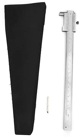 Calibrador Vernier Paralelo 0-200MM, Calibrador Micrométrico de Acero Inoxidable,Medidor de Marcado Paralelo,El de Unidades Métricas y en Pulgadas,0.1 mm(0-200mm)