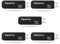 Gigastone V30 USB-Stick 128GB 5 Stück Speicherstick USB 2.0 Für PC/Tablet/TV/Auto (Schwarz)