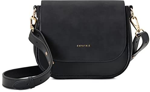 Expatrié Umhängetasche Damen Klein - Louise Medium - Moderne Crossbody Bag aus Veganem Leder - Tasche für City Ausgehen - Verstellbarer Schultergurt